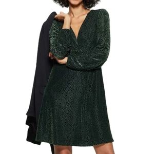A New Day Emerald Gree Dress Large Holiday Christmas